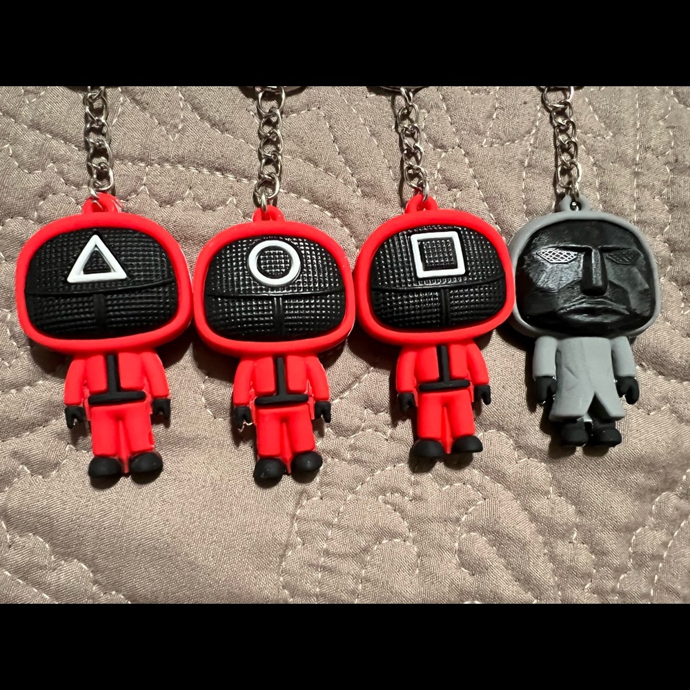 Set Squid Game keychain - Picture 8 of 8